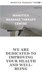 Mobile Screenshot of manotickmassagetherapy.com